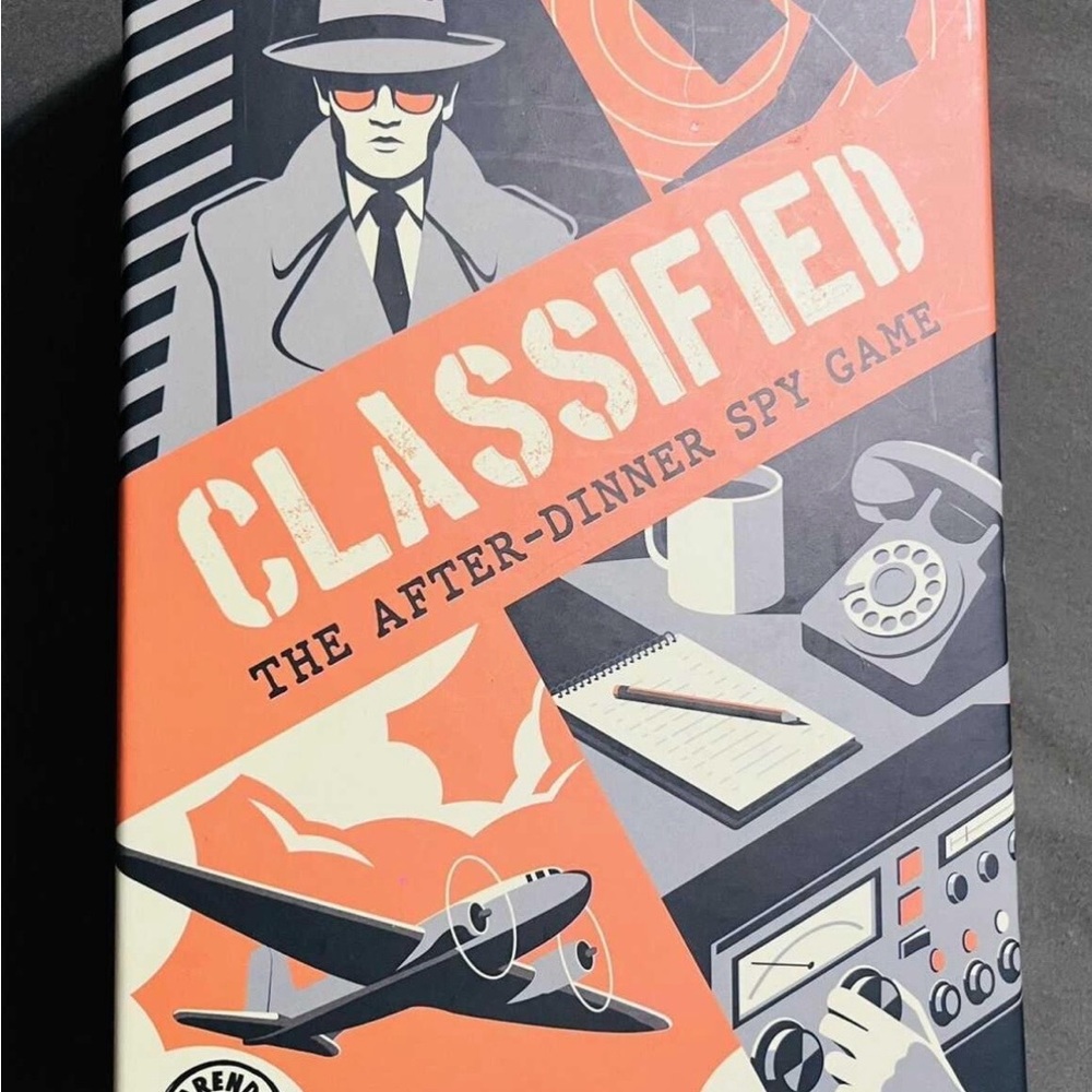 BNIB CLASSIFIED The After-Dinner Spy Game
